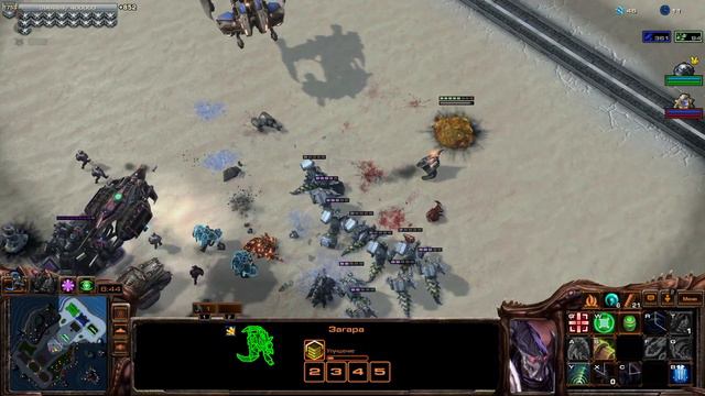 Первые 10 минут Загара выживает без Т3 юнитов | Все утонули в кислоте • Direct Strike смотреть онлайн