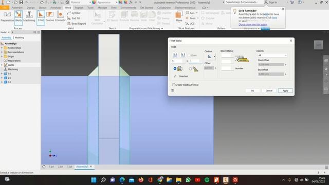 Tutorial Autodesk Inventor - Welding смотреть онлайн