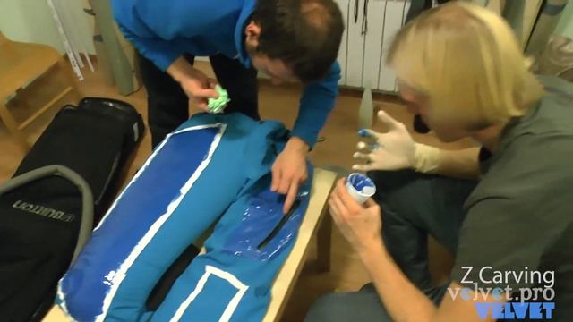 Z carving. Подготовка одежды для Extremecarving. смотреть онлайн