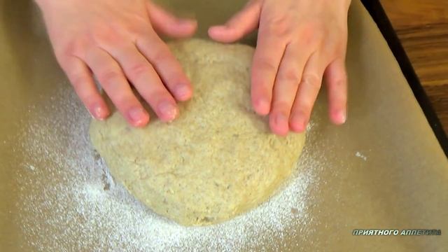 Пшенично-ржаной хлеб за один час. Без дрожжей. смотреть онлайн