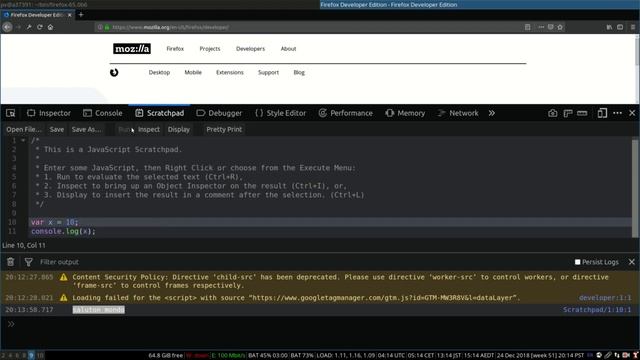 Setup Firefox Developer Edition for JavaScript Development смотреть онлайн