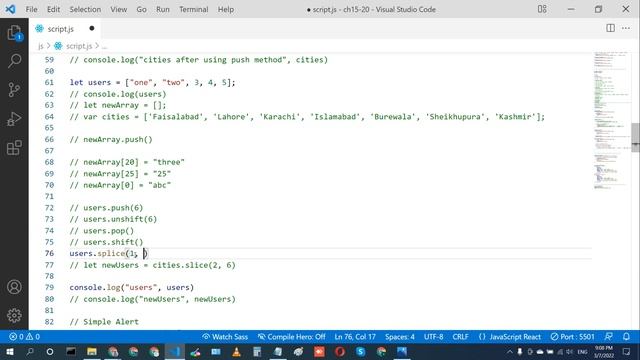 24 - JavaScript Class 9 | Revision Session 3 | Chapters 15 - 20 | Muhammad Umair Ahmad смотреть онлайн