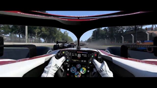 Mod effect : Slipstream and grip lose, crash at first corner смотреть онлайн