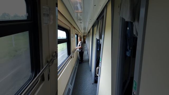 На поезде Москва Владивосток в Красноярск. Вагон купе смотреть онлайн