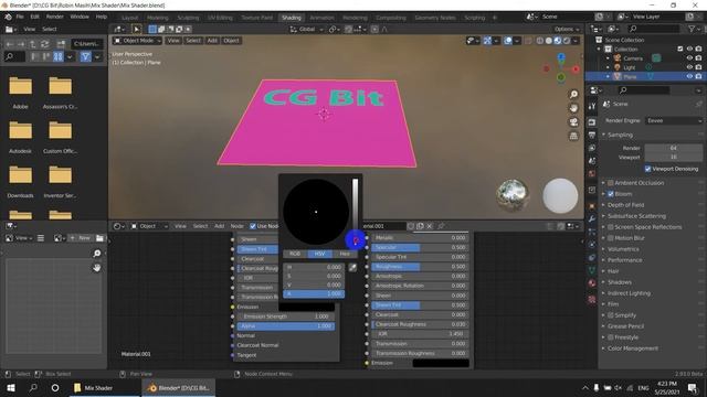 Blender 2.93 | Mix Shader node | Basics смотреть онлайн
