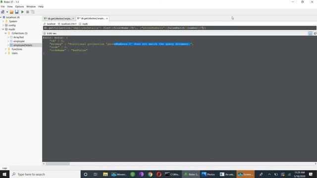MongoDB Projection #Part3 смотреть онлайн