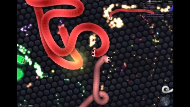 ЦЕЛЬ - ПОПАСТЬ В ТОП-5. ИГРА СЛИЗАРИО | Slitherio Game | Прохождение и обзор игры Slither.io