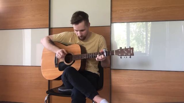 KazKa-Плакала на гитаре ( fingerstyle cover) смотреть онлайн