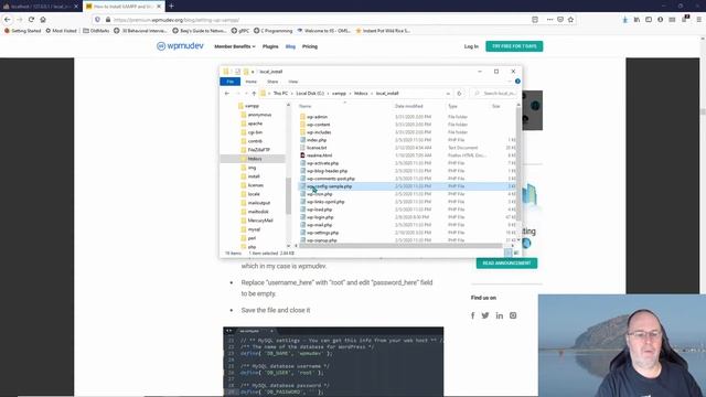 Installing Wordpress Locally on XAMPP смотреть онлайн