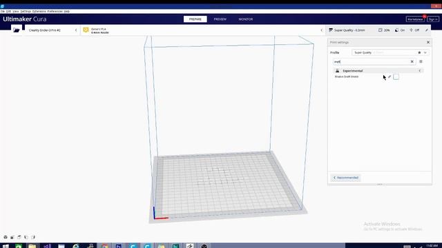 Cura 4.8 Tutorials - Basic Navigation - How to find Settings смотреть онлайн