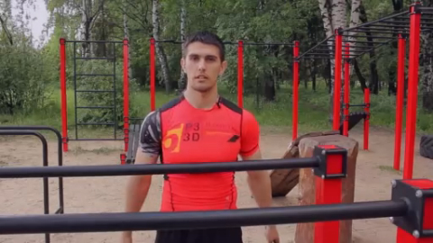 Кортик на турнике. Обучалка по Workout #3 смотреть онлайн