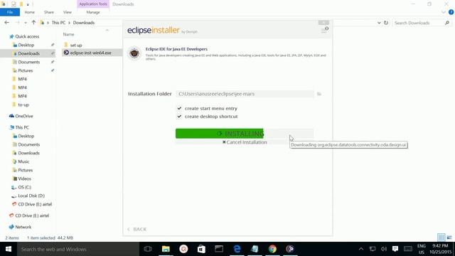 How to Download and Install Eclipse Mars IDE for JAVA EE Developers on Windows 10 смотреть онлайн