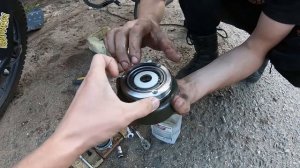 Замена обгонной муфты на 166FMM Минск Х250