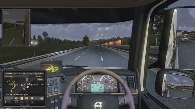 Euro Truck Simulator 2 - Aberdeen to Felixstowe Volvo FH16 смотреть онлайн