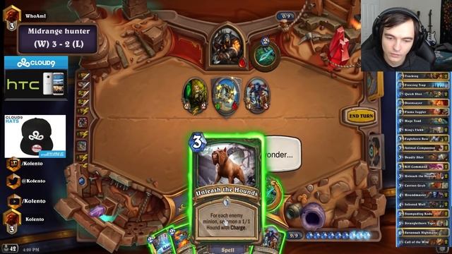 Hearthstone: Kolento plays midrange hunter (#15) смотреть онлайн