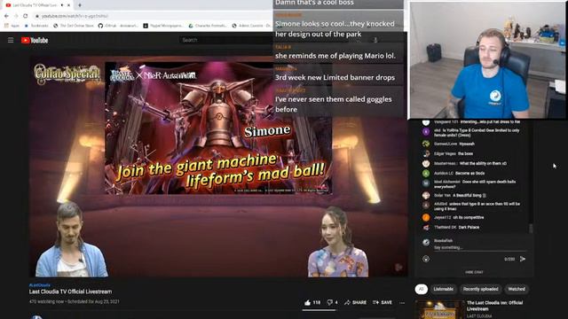 *WATCH PARTY!* Last Cloudia TV Livestream | NieR: Automata Collab Details & More?? смотреть онлайн