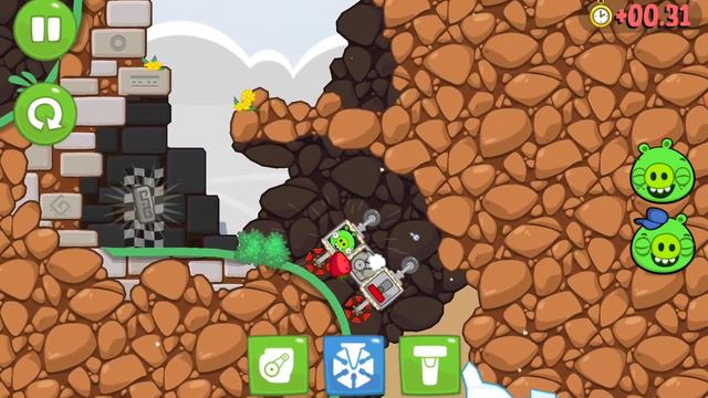 Bad Piggies The Road to EL Porkado Level 6-2 3-star смотреть онлайн