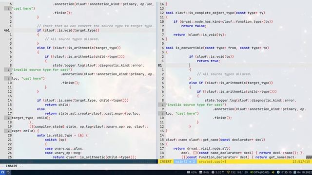 Casts, Implicit Conversions - Writing a C interpreter - Part 10 смотреть онлайн