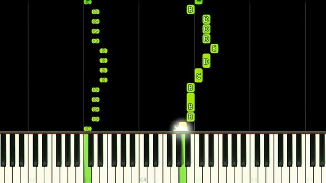 SUPER SONIC THEME - EASY Piano Tutorial смотреть онлайн