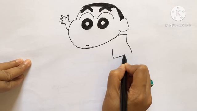 Shin Chan வரையலாம்/ Tamil video with step by step instructions for kids/how to draw shin Chan смотреть онлайн