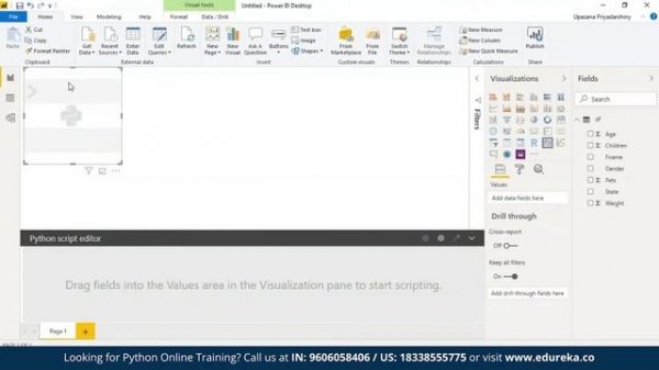 Power BI Python Integration | How to run Python Script in Power BI | Power BI | Edureka Rewind