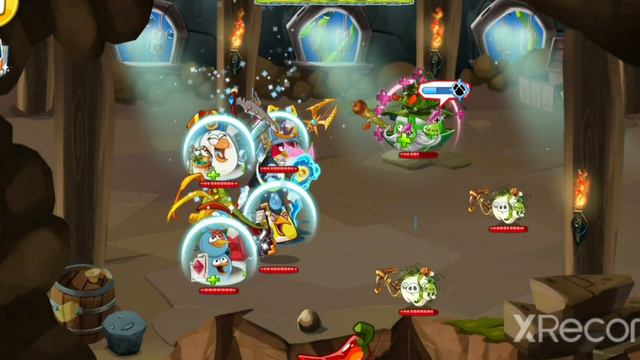 [Cave 25, Pig Paradise 4] Complete no friend allies... (Angry Birds Epic) смотреть онлайн