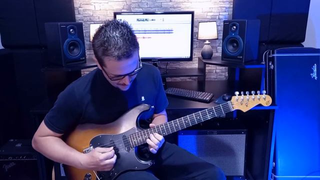 🔴 LOS LOBOTOMYS - NEVER WALK ALONE | GUITAR SOLO COVER (STEVE LUKATHER) смотреть онлайн