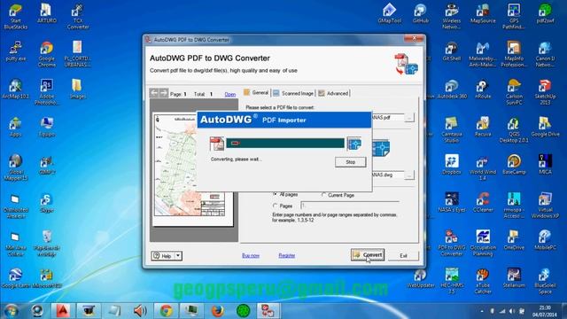 Convertir de PDF a AUTOCAD: pdf a dwg/dxf смотреть онлайн