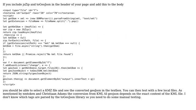 GIS: How can I convert KMZ file to JSON? (2 Solutions!!) смотреть онлайн