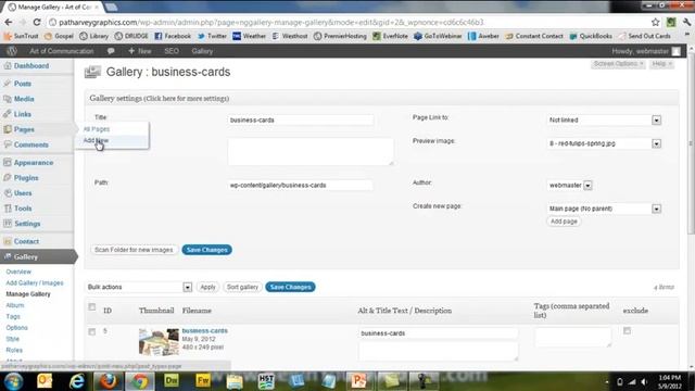 Adding Images to NextGen Gallery for Wordpress смотреть онлайн