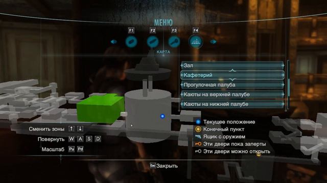 Везде появились странные слизни - Resident Evil: Revelations. Эпизод 4. смотреть онлайн