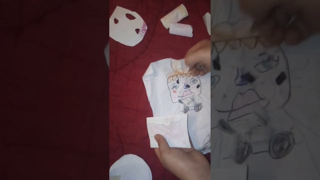 я снимала на кровати Так что без обид 😶. #бумажныесюрпризы