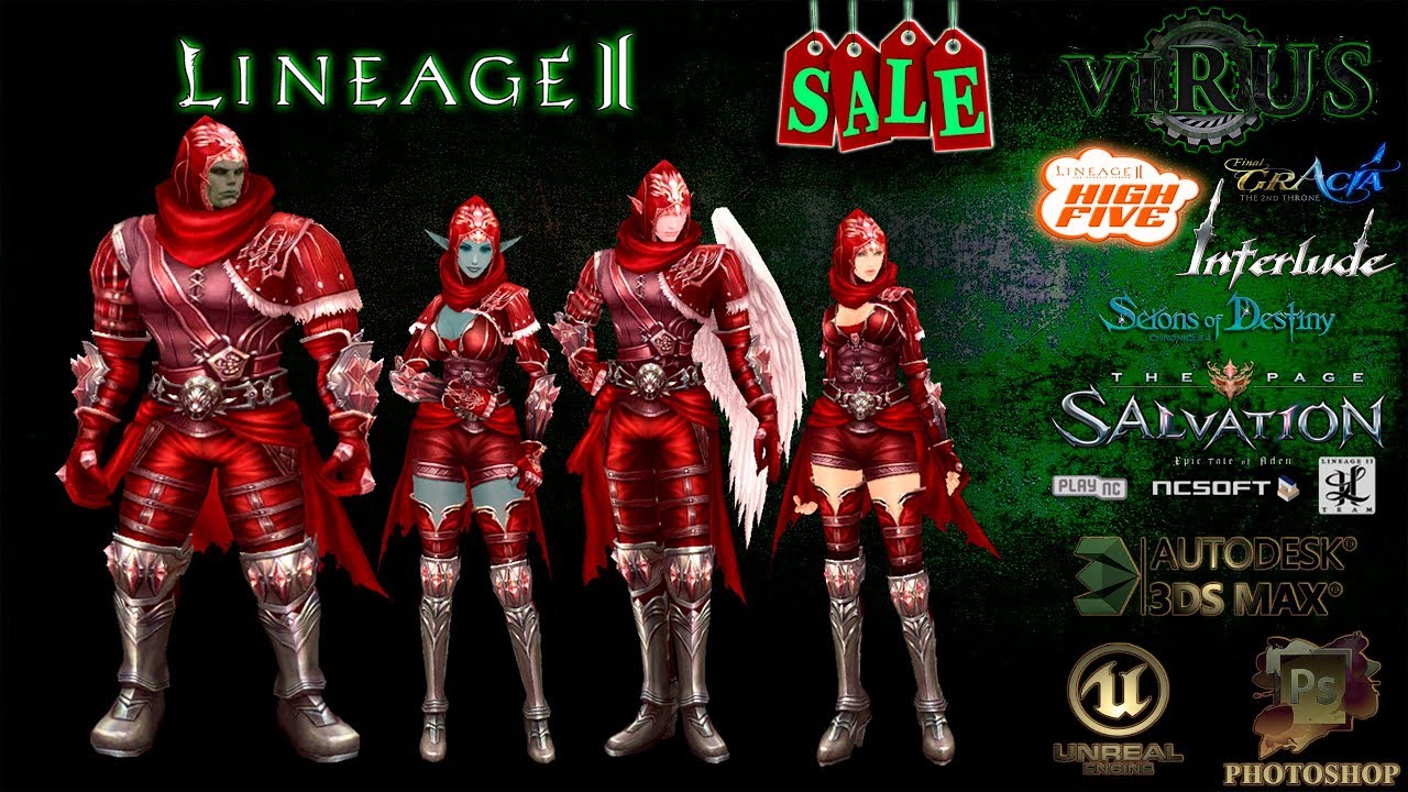 New Costumes. 106. LINEAGE II - FAFURION. Any Chronicles ◄√i®uS►