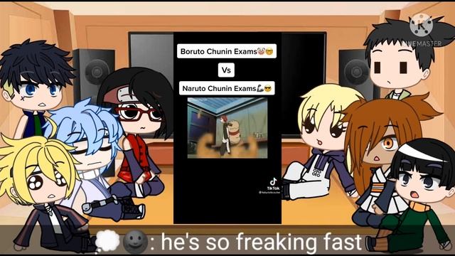 Boruto and friends react to Naruto chunin exam (my au). lazy ?️??️ смотреть онлайн