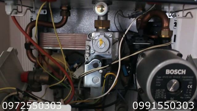 Промывка теплообменника газового котла Юнкерс смотреть онлайн