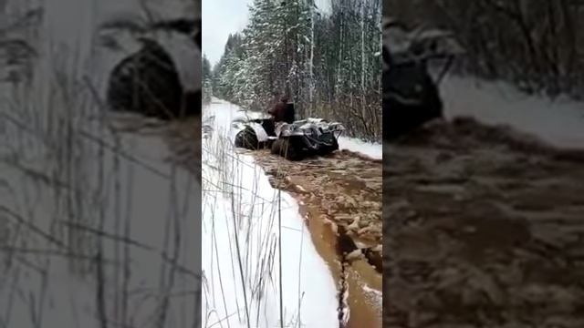 22 ноября 2018 г На вездеходе Тундра по осеннему льду смотреть онлайн