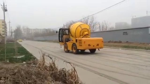 Self Loading Concrete Mixer 3500L смотреть онлайн