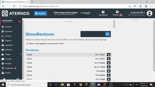 Como jugar minecraft Java y Bedrock Crossplay Aternos смотреть онлайн