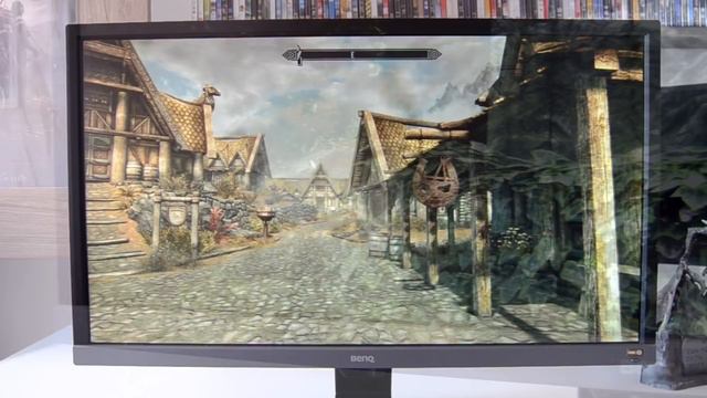 SKYRIM in 4K - BenQ EL2870U 4K HDR смотреть онлайн