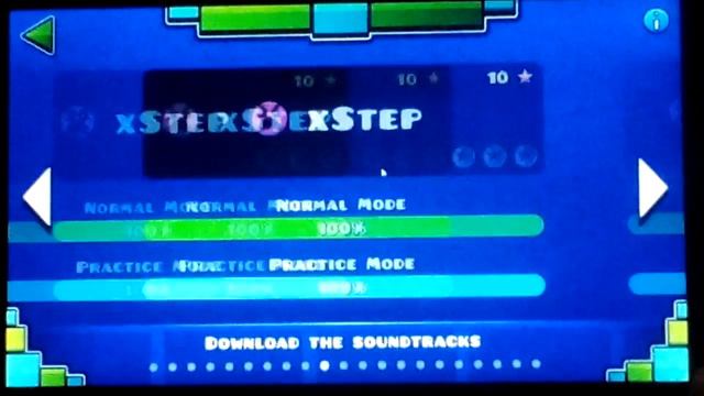 На сколько я прошёл все уровни в Geometry Dash смотреть онлайн