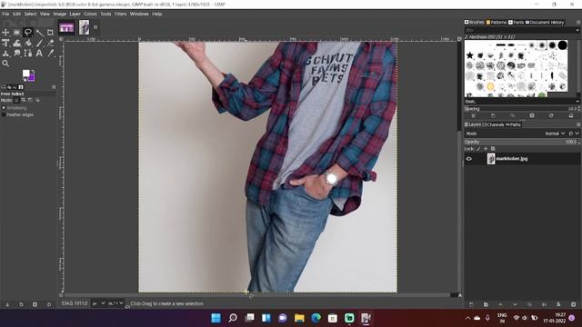 USING GIMP AND BLENDER to Photoshop Mark Rober смотреть онлайн