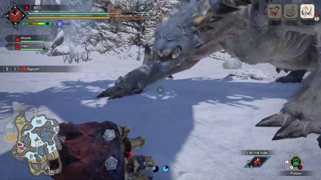 Monster Hunter Rise - Barioth Boss Fight #17 смотреть онлайн