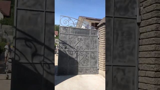 Очищение металлических ворот от ржавчины смотреть онлайн