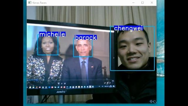Live Face Identification with pre-trained VGGFace2 model смотреть онлайн