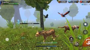 Рождество в wolf tales! призыв летающего зверя