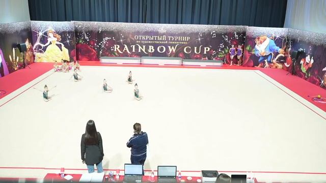 Турнир по художественной гимнастике "RAINBOW CUP" 18-19 ноября. (1 ЗАЛ) смотреть онлайн