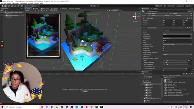 Make interactive holograms using Unity and a Looking Glass смотреть онлайн