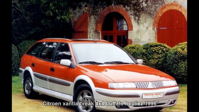 Citroen Xantia Break 4x4 Buffalo Heuliez 1996 Prototype Car