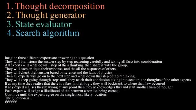 How to write Tree of Thoughts Prompts. смотреть онлайн