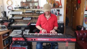 Roland Fantom 6 Synthesizer: Unboxing & Demo